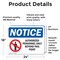 Signmission Authorized Personnel Only Beyond This Point OSHA Notice Sign, Vinyl Decal, 24in W x 18in L, 2PK OS-2PACK-NS-D-1824-L-15264 - alternate 3